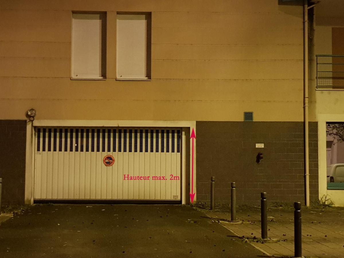 Le Pompidou T2 Pour 2 A 4 Pers Avec Parking Prive & Balcon Place Ney Angers Bagian luar foto